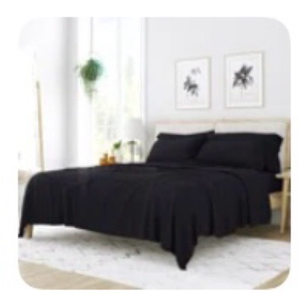 NEW! Soft Microfiber brushed sheet set